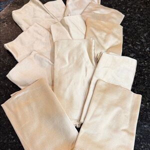 Set of 12 cloth napkins
